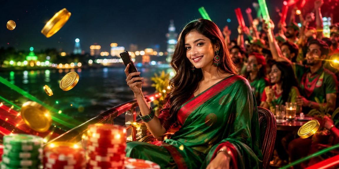 গাজীপুরে ক্রিকেট বেটিং উপভোগ করছেন একজন ব্যবহারকারী